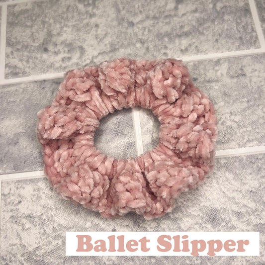 Ballet Slipper Scrunchie